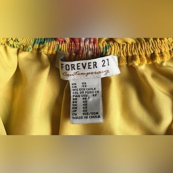 FOREVER 21 CONTEMPORARY “Size: XS” Tropical Sundress - Picture 3 of 3